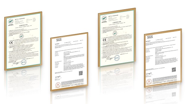 Produkte der Serien HANGZHI HCV und AIT-10V haben die CE/ROHS-Zertifizierung erhalten